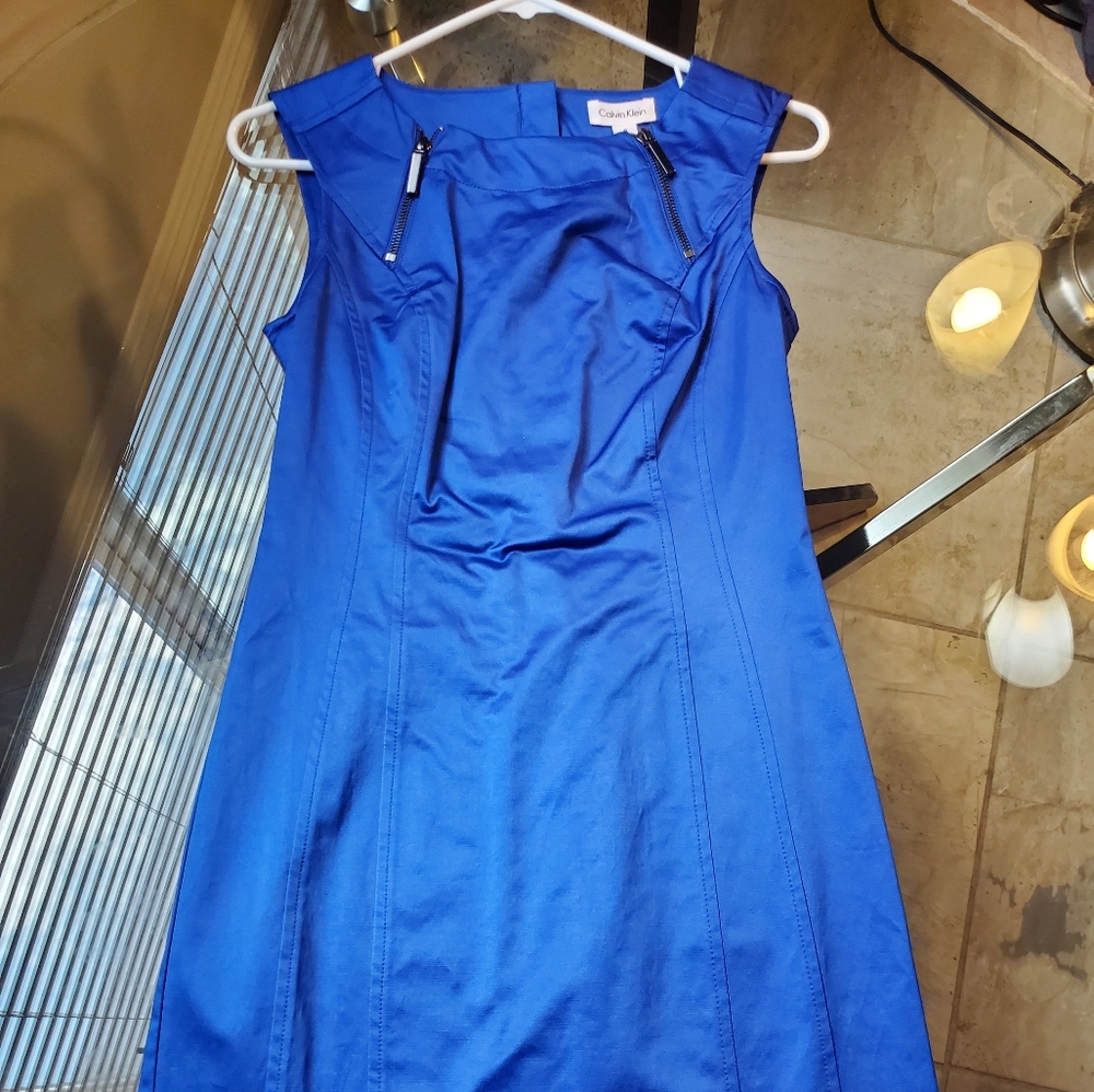 Beautiful blue calvin klein dress